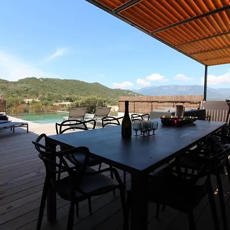 Porra Avec Piscine 8 Pers Vue Montagne * Porto-Vecchio (Corsica)